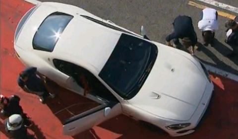 Video Maserati GranTurismo MC Stradale at Mugello Circuit