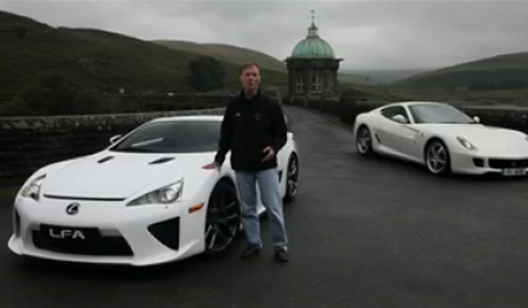 Video Of The Day Lexus LFA VS Ferrari 599 HGTE