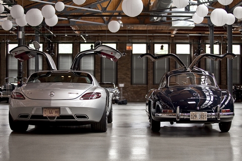 300 SL vs SLS AMG