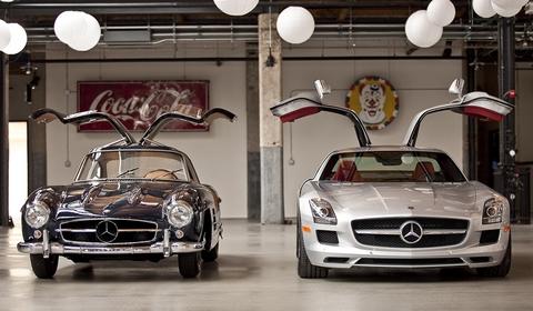 300 SL vs SLS AMG