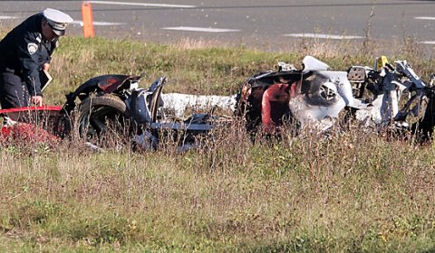 Car Crash Croatian Race Driver Crashes Ferrari and Kills Fashion Model