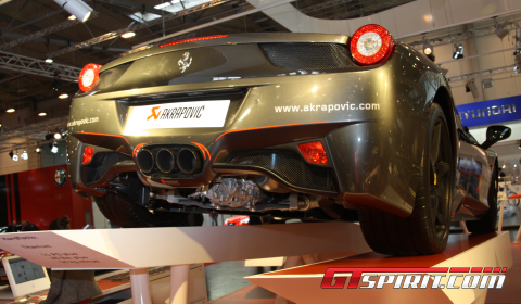 Essen 2010 Akrapovic Ferrari 458 Italia