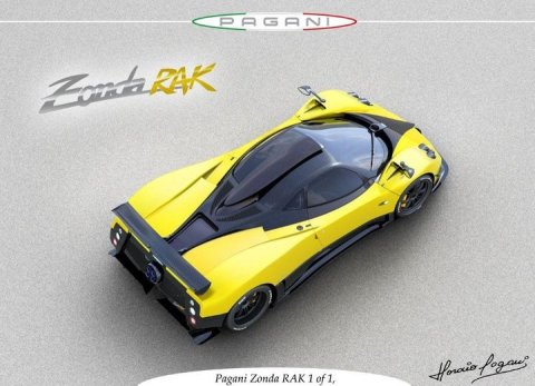 Fourth One-off Pagani Zonda RAK 03