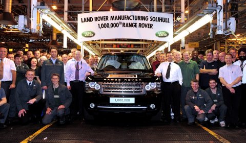 Land Rover Produces Millionth Range Rover