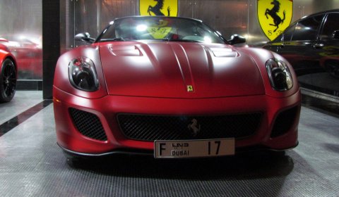 Matte Red Ferrari 599 GTO