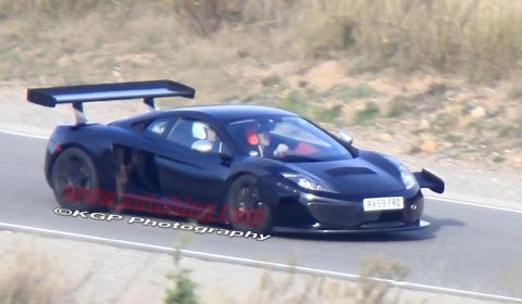 Spyshots McLaren MP4-12C GT3 Racer