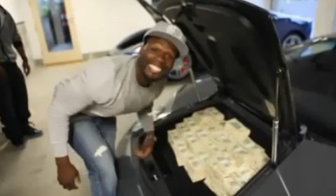 Video 50 Cent Loads Murcielago With $ 2 Million Cash