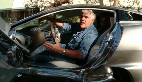 Video Jay Leno Drives Jaguar C-X75 Concept