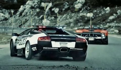 Video Pagani VS Lamborghini - Need for Speed Hot Pursuit 