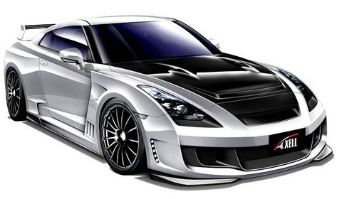 Widebody Kit for Nissan GT-R by Axell Auto