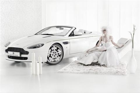 Graf Weckerle Aston Martin V8 Vatage Blanc de Blancs