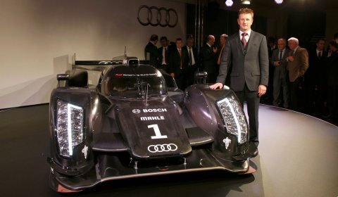 This is the New Audi R18 LeMans Racer