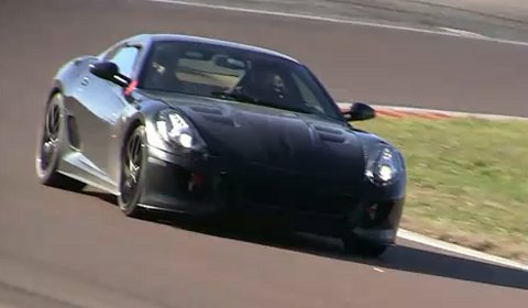 Video 2012 Ferrari 599 Replacement Test Mule Lapping Fiorano?