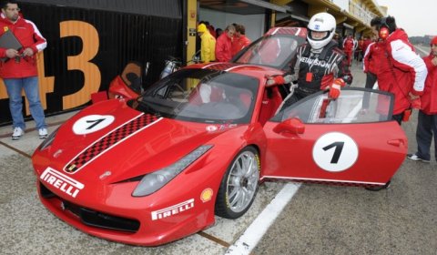 Video Ferrari 458 Challenge in Action