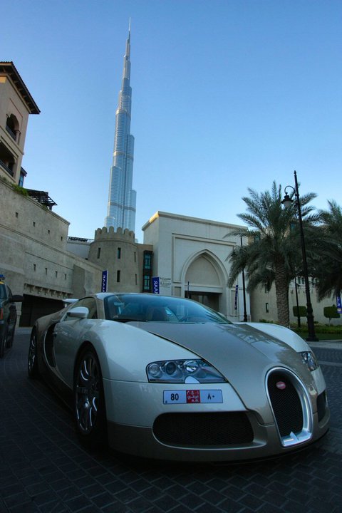 Bugatti Veyron in Dubai