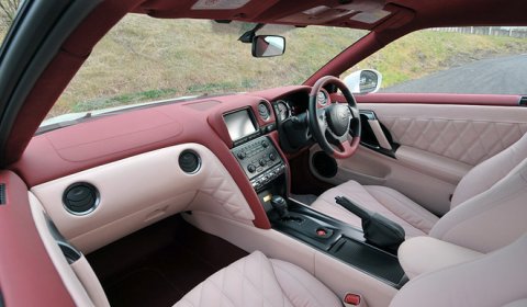 2012 Nissan GT-R Egoist Pink Interior