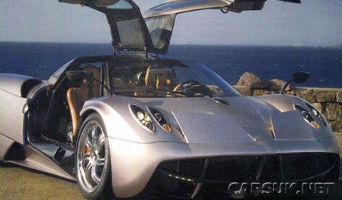 First Official Photo of the Pagani Huayra