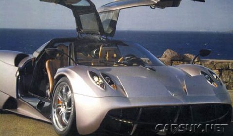 First Official Photo of the Pagani Huayra