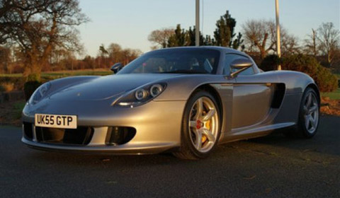 Silver 2005 Porsche Carrera GT