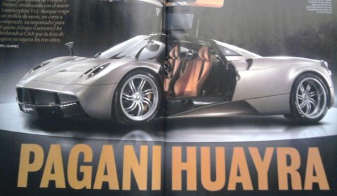 Magazine Shots Completely Reveal 2012 Pagani Huayra