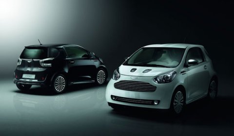 Official Aston Martin Cygnet Black and White editions