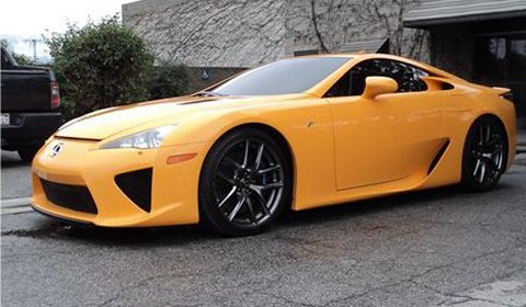 Orange Lexus LFA To Debut at Detroit 2011