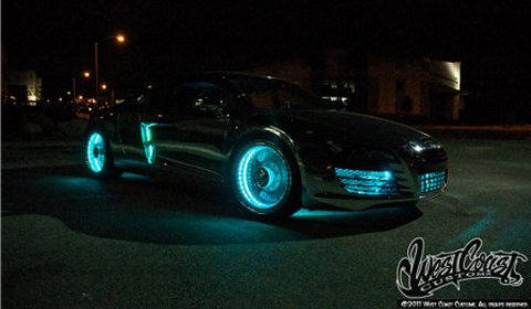 Overkill West Coast Customs TRON-themed Audi R8 01