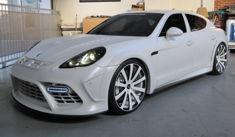 Overkill White Mansory Porsche Panamera