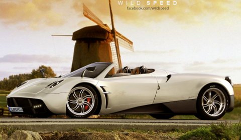 Rendering Pagani Huarya Roadster