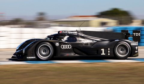 Successful Test Audi R18 at Sebring 01