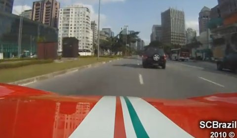 Video Ferrari 360 Stradale in Sao Paulo Brazil
