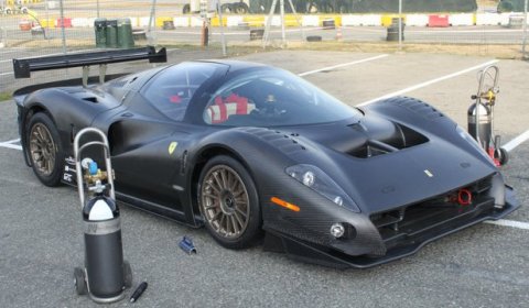 Video Glickenhaus Ferrari P4/5 Competizione Hits The Track