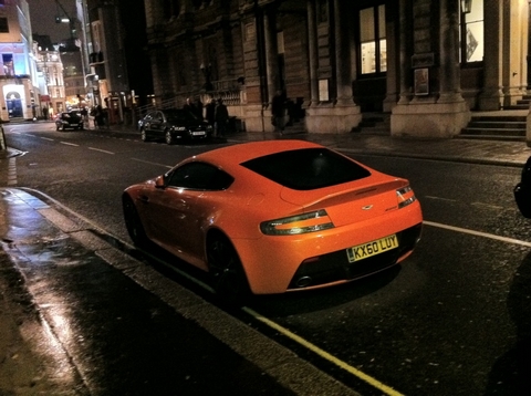 Aston Martin V12 Vantage in London