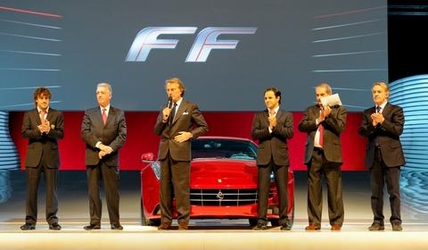 Ferrari FF Presentation in Maranello