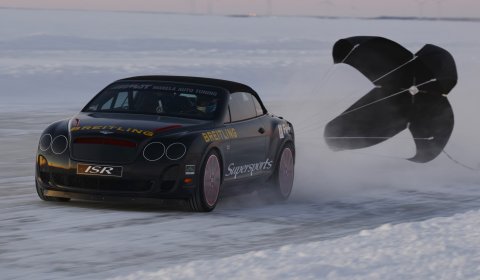 Bentley Supersports Shatters World Speed Record on Ice