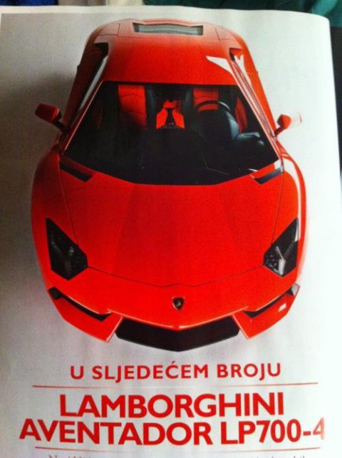 Leaked: This is The 2012 Lamborghini LP700-4 Aventador 01