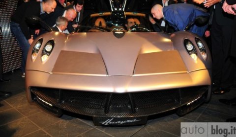 Pagani Huayra Showcase at Pirelli Headquarters