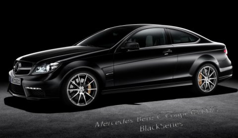Rendering 2012 Mercedes-Benz C 63 AMG Coupe Black Series