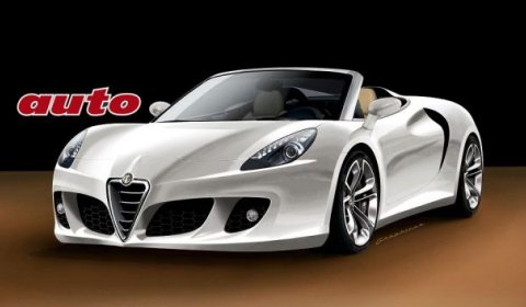 Rendering Alfa Romeo 4C Spyder