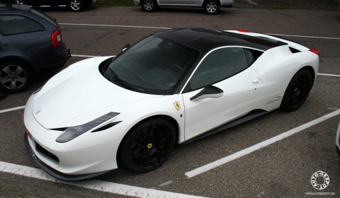 Spotted Oakley Design Ferrari 458 Italia Dutch Race Track