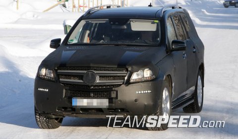 Spyshots 2012 Mercedes-Benz GL-Class