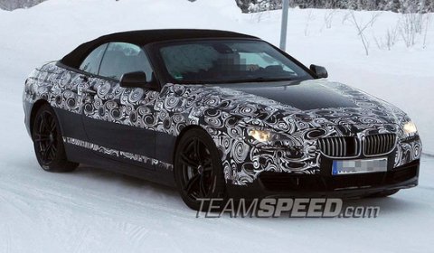 Spyshots 2013 BMW F13 M6 Convertible