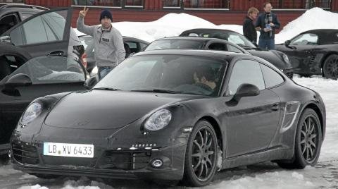 Spyshots Porsche Spotted Winter Testing New Models 01