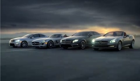 Video Mercedes-Benz Super Bowl Commercial Shows First Glimpse SLS Roadster