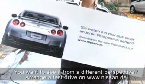 Video Nissan GT-R Porsche Killer Marketing in Germany