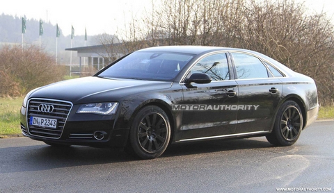 2012 Audi S8 Spyshot