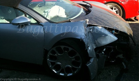 Bugatti Veyron Grand Sport Crash