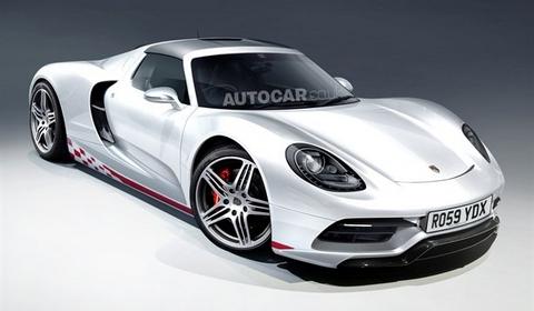 Porsche Mid Engined Supercar