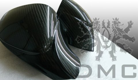 Ferrari 458 Italia Carbon Fiber Mirror Caps by DMC 01