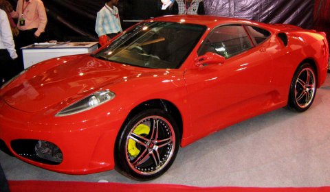 Overkill Ferrari F430 Replica Based on a Toyota Corolla